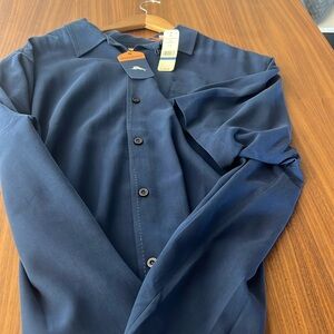 Tommy Bahama NEW all silk Camp Shirt-XL